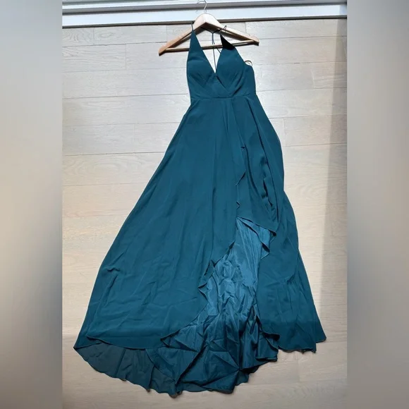 Jenny Yoo | Dresses | Jenny Yoo Blue Strapless Asymmetrical Gown | Poshmark Jenny Yoo | Dresses | Jenny Yoo Blue Strapless Asymmetrical Gown | Poshmark